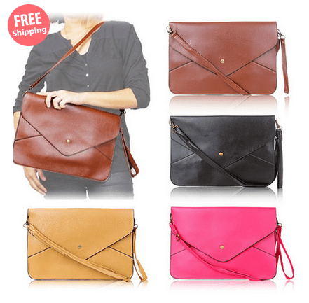 $19 for an Envelope Clutch Bag $19.00 down from $38.00