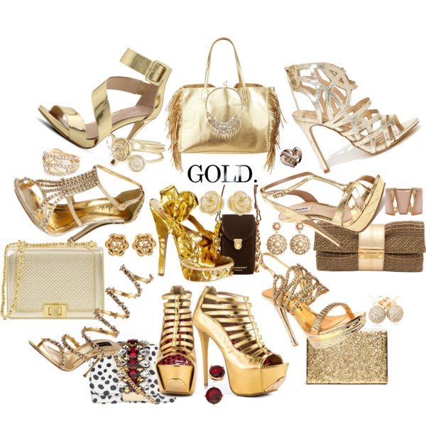Gold Sandals for&nbsp;Fall