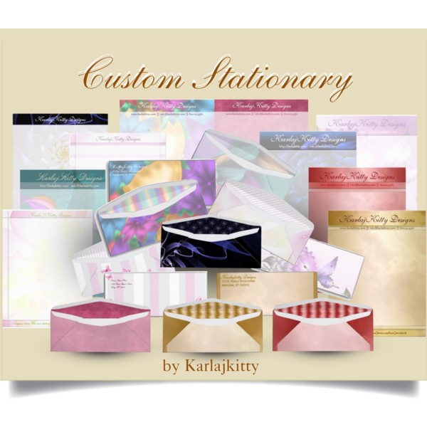 Custom Stationary by&nbsp;Karlajkitty