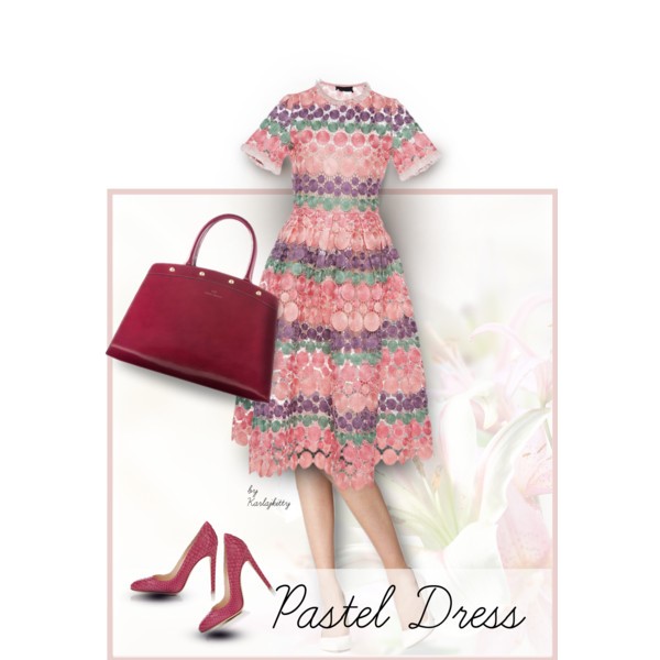 Matching Shoes and bag with&nbsp;Pastels